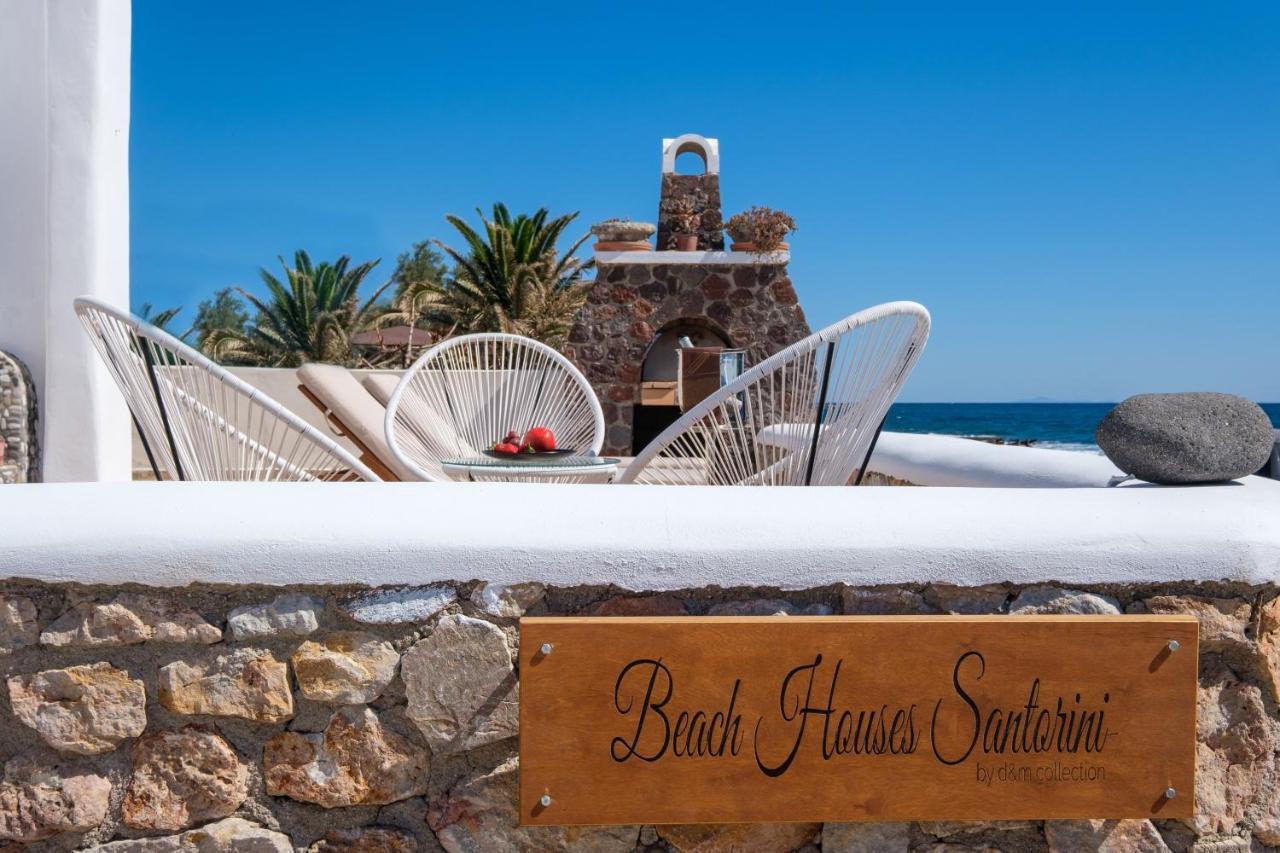 Beach Houses Santorini Kamári Dış mekan fotoğraf
