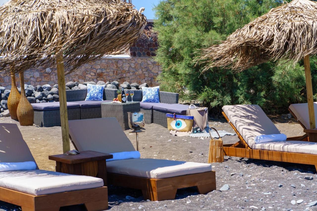 Beach Houses Santorini Kamári Dış mekan fotoğraf